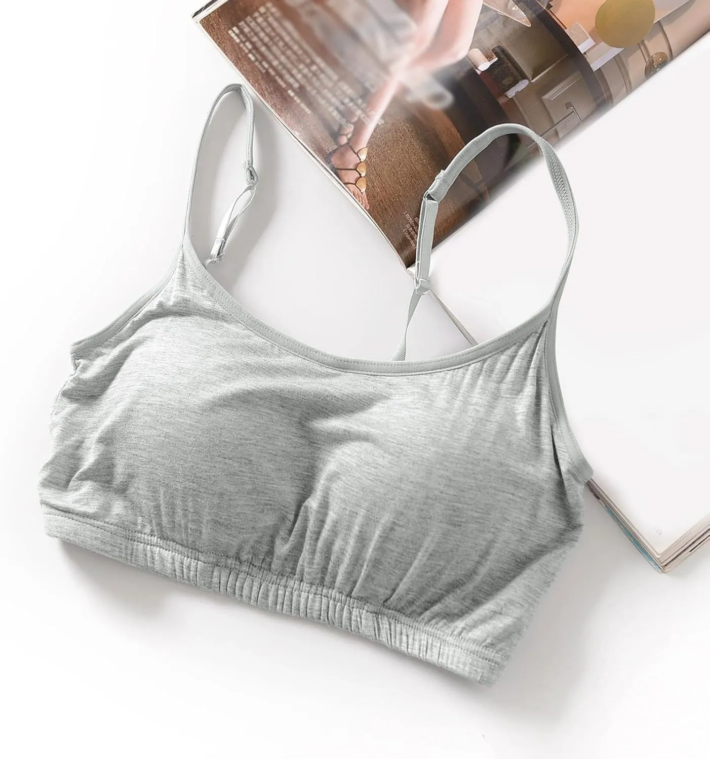 Womens Workout Wirefree Tank Tops Spring Athletic Tube Top Sleeveless Cute Shirts Adjustable Spaghetti Straps Sports