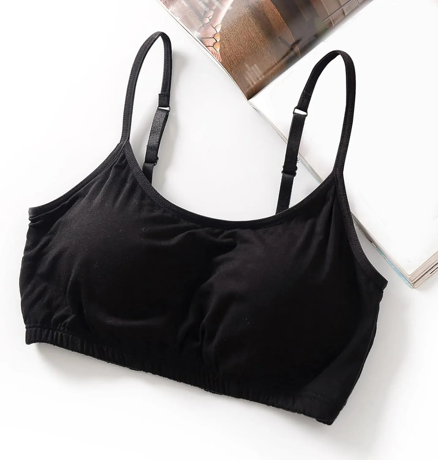 Womens Workout Wirefree Tank Tops Spring Athletic Tube Top Sleeveless Cute Shirts Adjustable Spaghetti Straps Sports