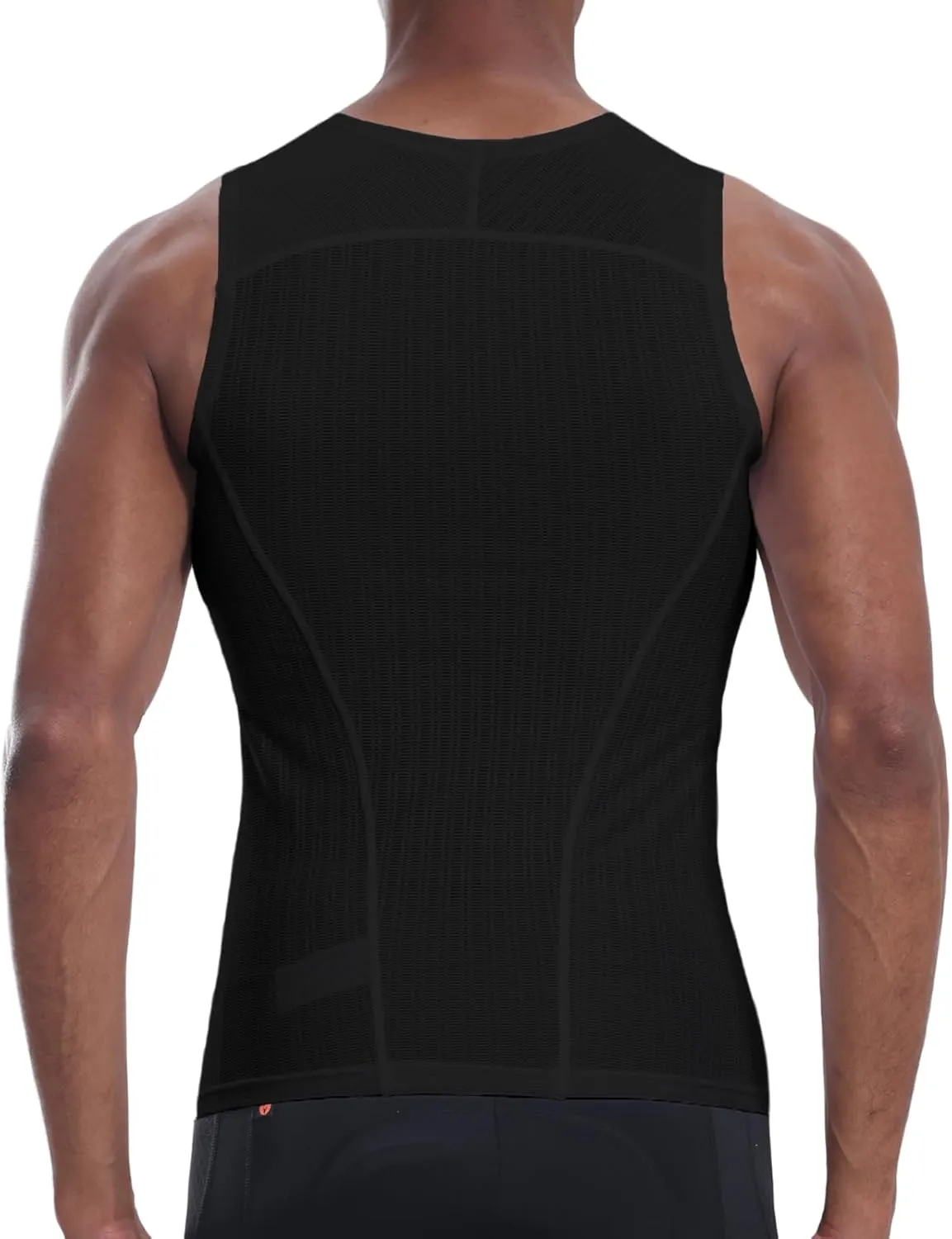 YKYWBIKE Men's Cycling Base Layer Sleeveless Cycling Jersey Men Quick Dry Bicycle Undershirt Mesh Bike Base Layer Vests