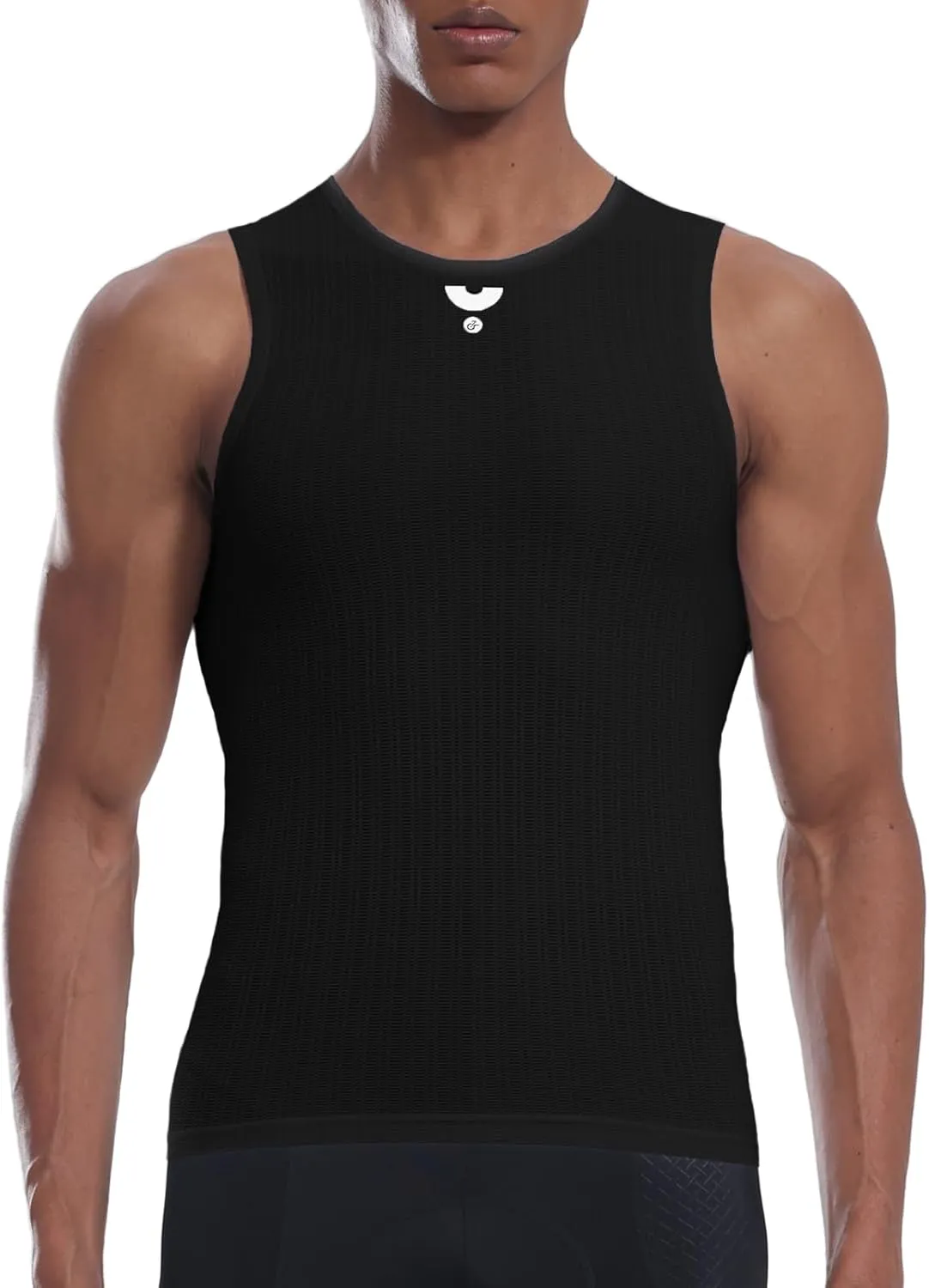 YKYWBIKE Men's Cycling Base Layer Sleeveless Cycling Jersey Men Quick Dry Bicycle Undershirt Mesh Bike Base Layer Vests