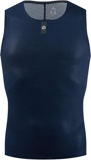 YKYWBIKE Men's Cycling Base Layer Sleeveless Cycling Jersey Men Quick Dry Bicycle Undershirt Mesh Bike Base Layer Vests