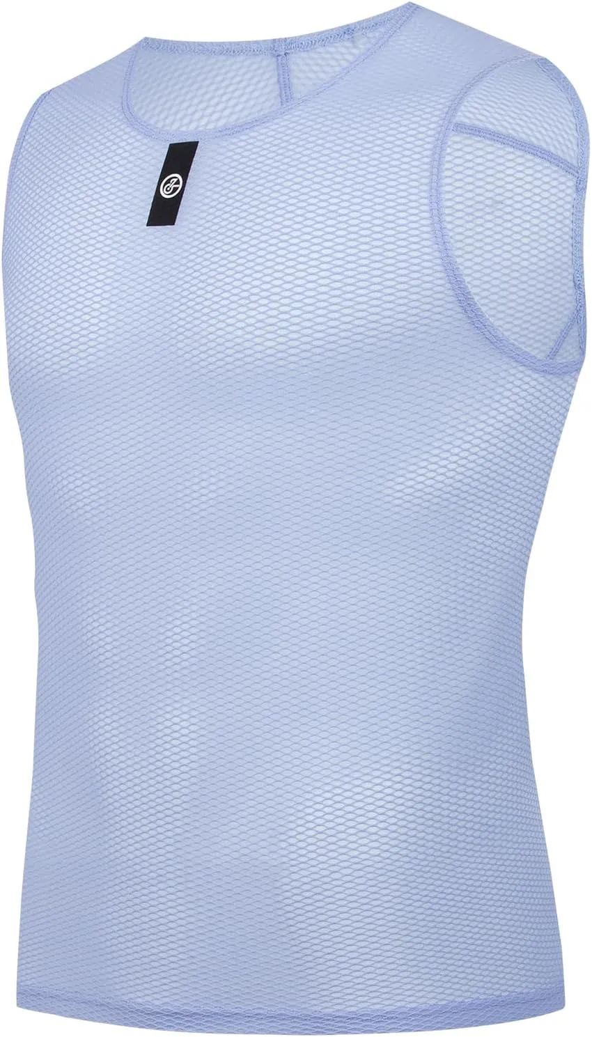 YKYWBIKE Men's Cycling Base Layer Sleeveless Cycling Jersey Men Quick Dry Bicycle Undershirt Mesh Bike Base Layer Vests