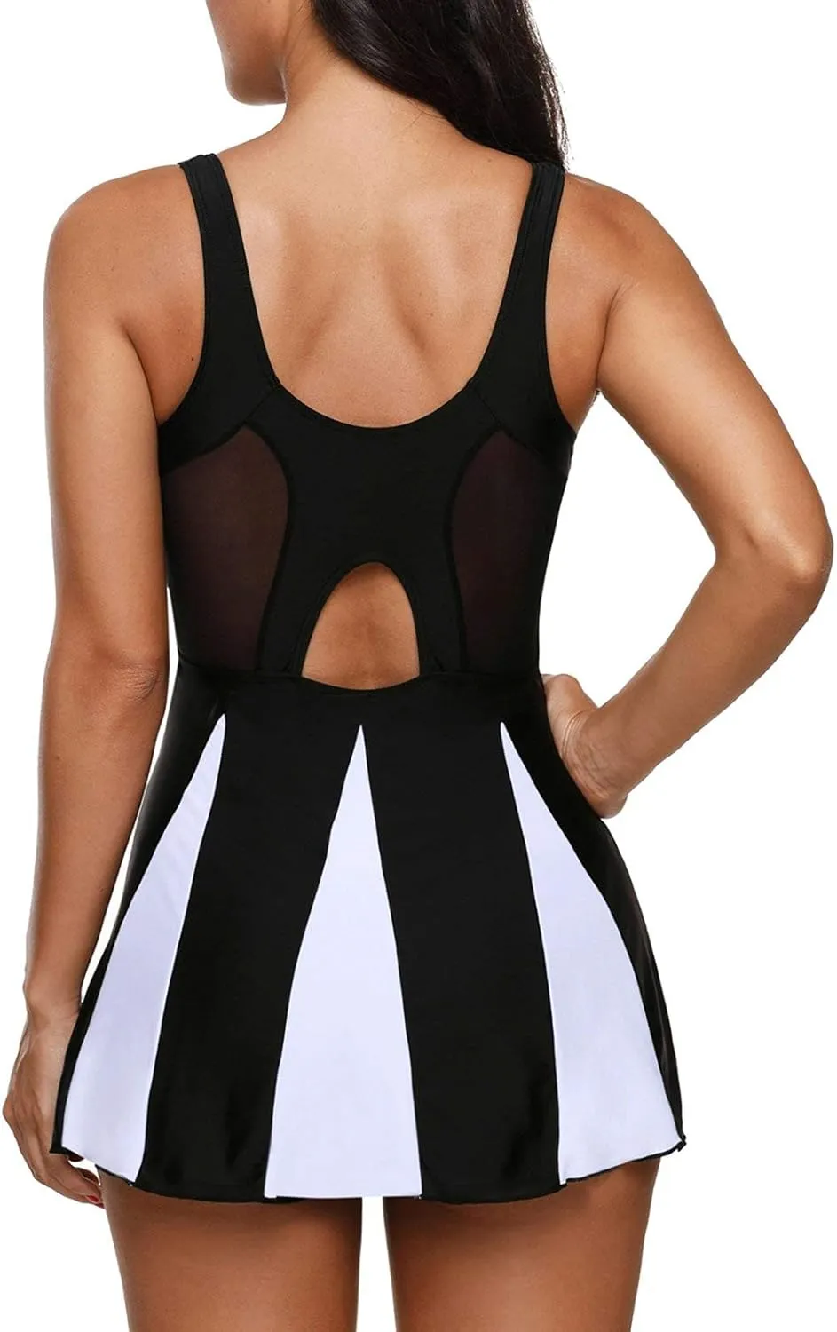 Zando Swim Suits for Women 2025 Swim Dress Womens SwimsuitsBathing Suits Swim Skirt One Piece Swimsuit Tummy Control